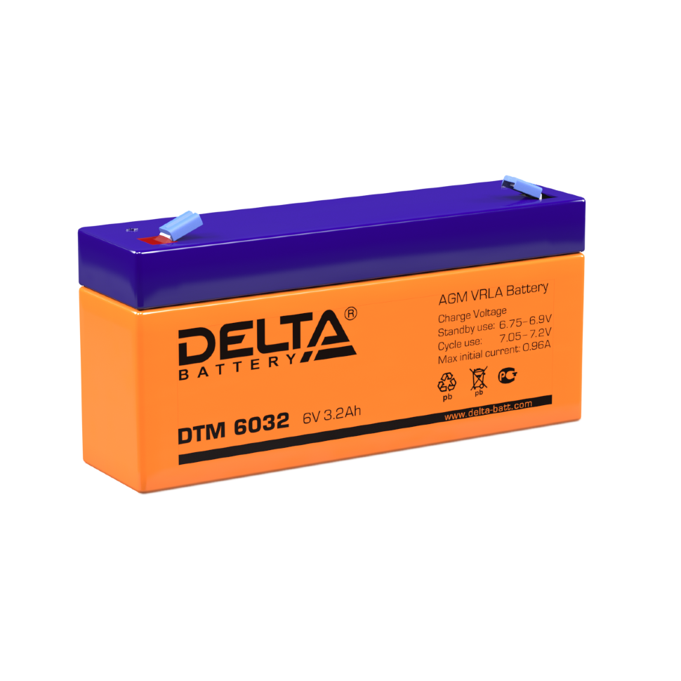 DELTA battery DTM 6032