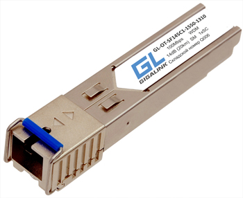 GIGALINK GL-OT-SG20LC1-1310-1550-D SFP модули 1G одноволоконные (WDM)
