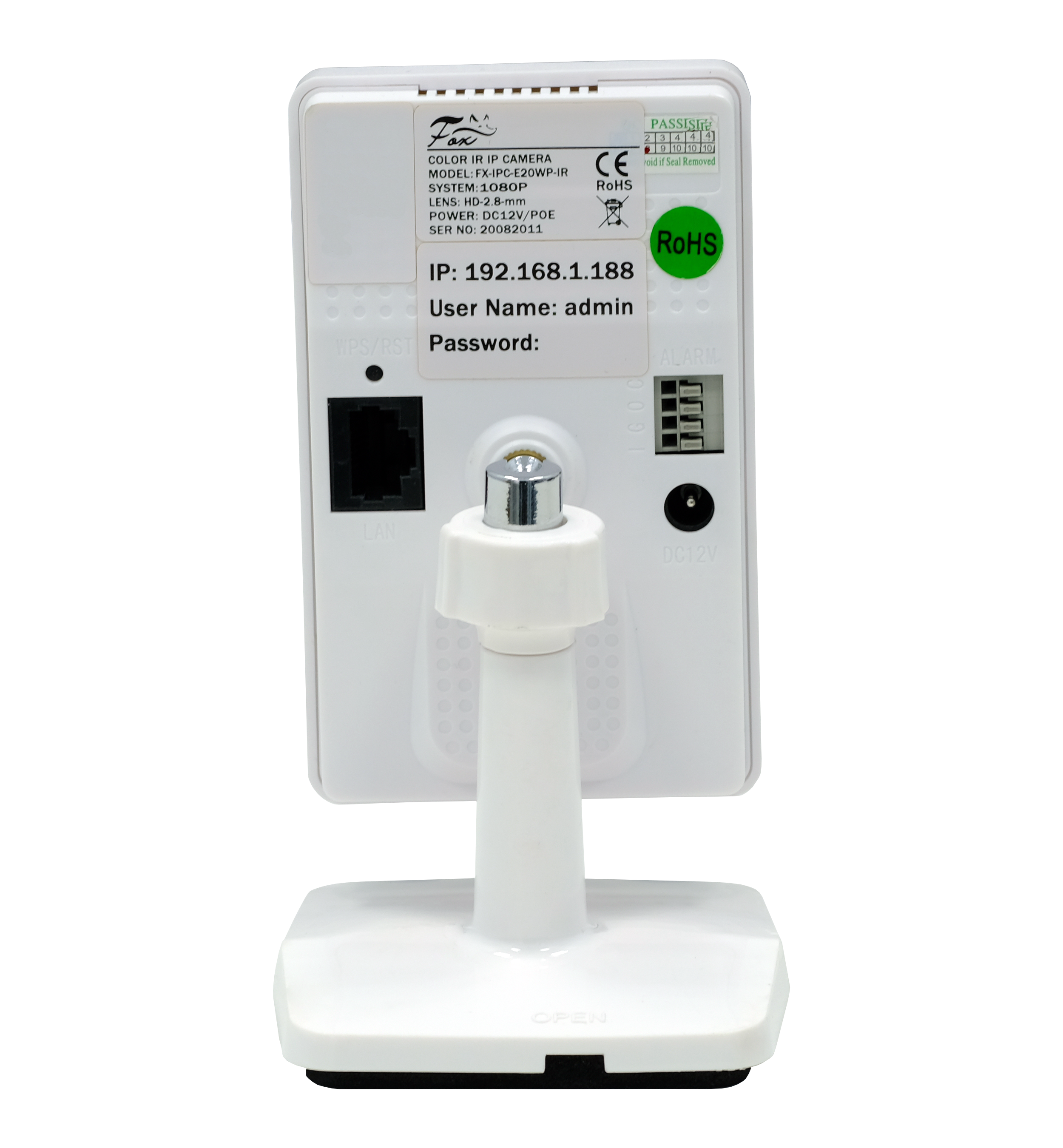 Fox FX-IPC-E20WP-IR IP-камера