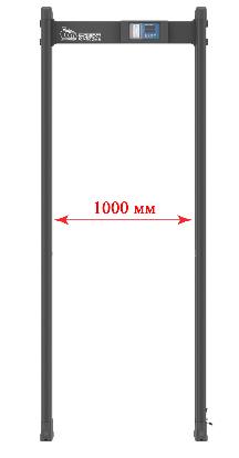 Дополнительное оборудование для металлодетекторов Комплект расширительных планок 1000 мм БЛОКПОСТ PC V 900 БЛОКПОСТ