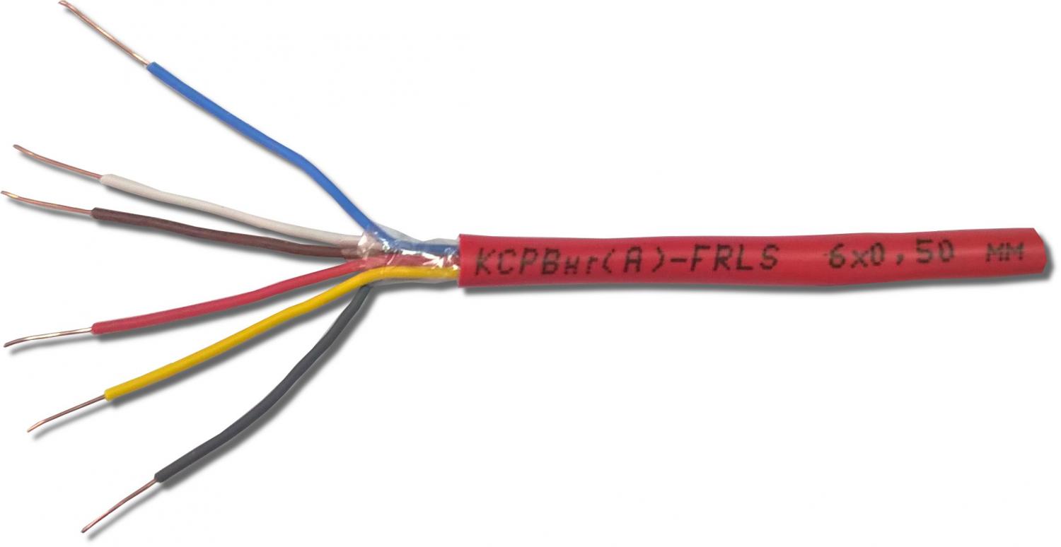 Паритет КСРВнг(А)-FRLS 6х0,5 (0,2 кв мм) кабель огнестойкий для групповой прокладки