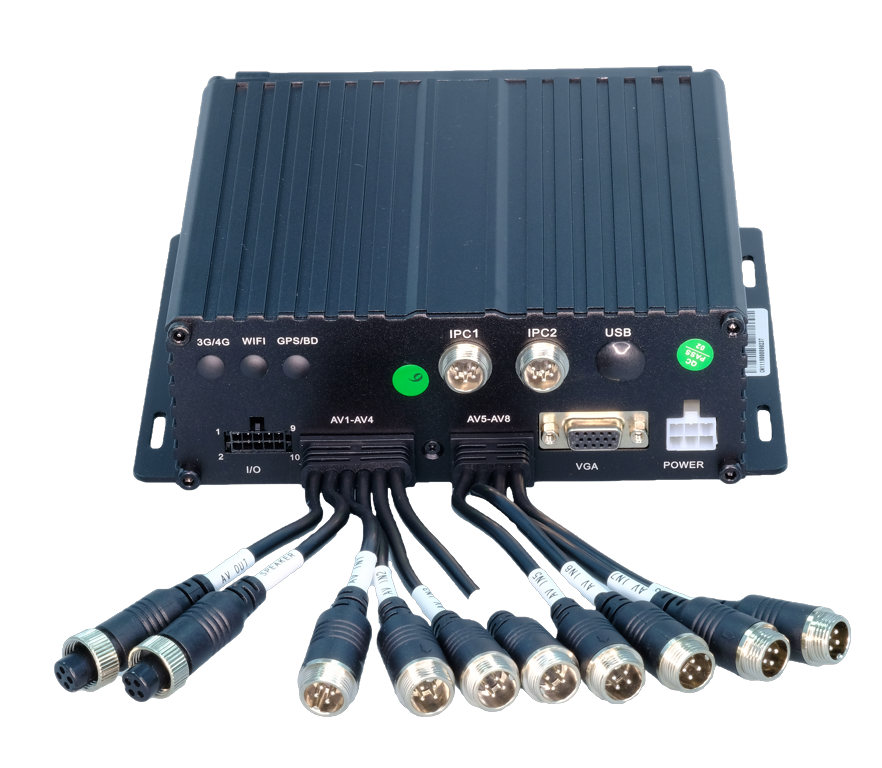 Все VIGUARD MDVR F8 автомобильный регистратор 4G/GPS/ГЛОНАСС/Wi-Fi видеонаблюдения в магазине Vidos Group