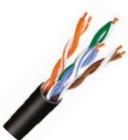 MR-LC01-02-4011 Кабель MR U/UTP 4x2x24AWG (0,47 мм) кат.5е (100 м) PE (черный)