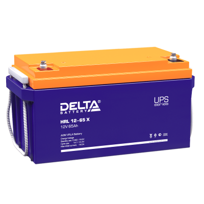 Батареи DELTA HRL 12-65 X