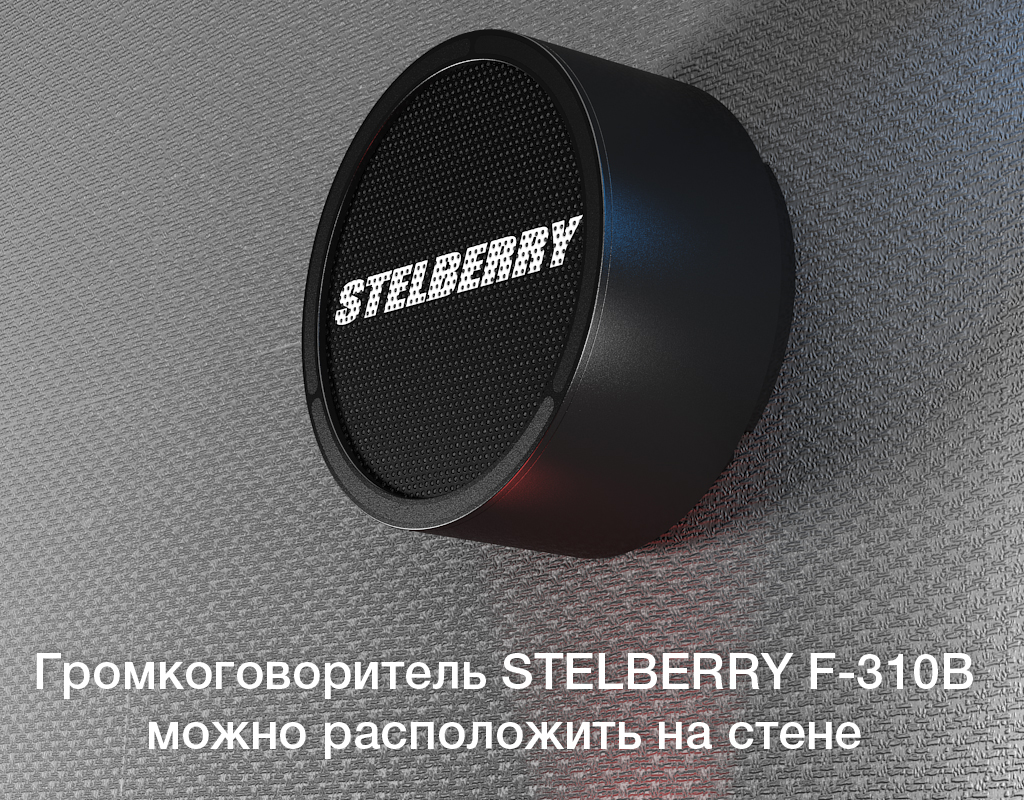 Все Потолочно-настенный громкоговоритель F-310B Stelberry видеонаблюдения в магазине Vidos Group