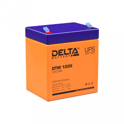 АКБ Delta DTM 1205 Аккумулятор герметичный свинцово-кислотный