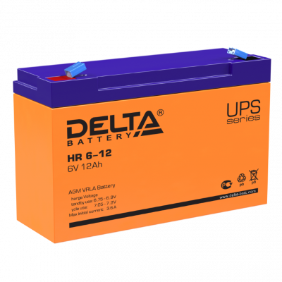 DELTA battery HR6-12