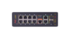 PoE коммутатор промышленный, гигабитный 4 PoE + 2 RJ45 с креплением на DiN рейку, модель CO-PF-4GP2G-P506