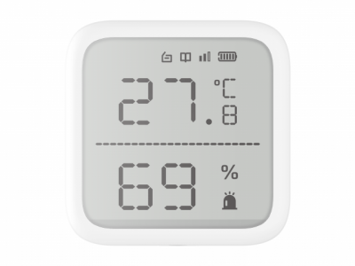 AX PRO Temperatue DS-PDTPH-E-WE Датчик температуры и влажности