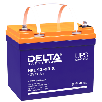 Батареи DELTA HRL 12-33 X