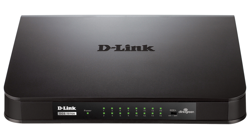 Все D-Link DGS-1016A/B1B Коммутатор 16 портов видеонаблюдения в магазине Vidos Group
