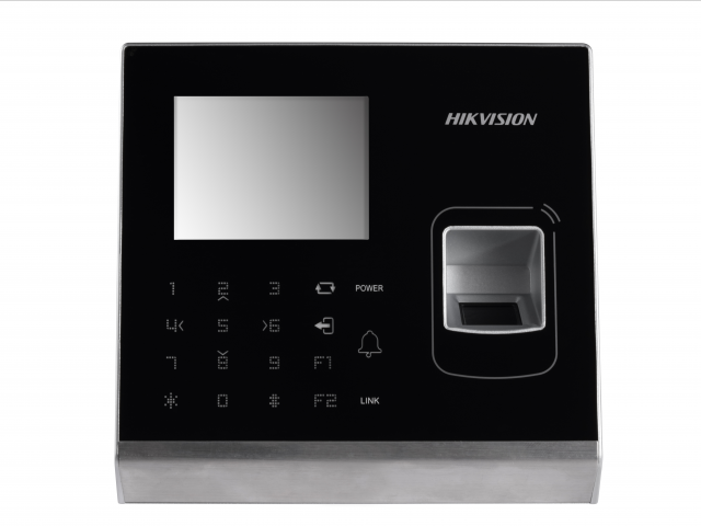 Все HikVision DS-K1T200MF терминал доступа со встроенными считывателями Mifare карт и отпечатков пальцев видеонаблюдения в магазине Vidos Group