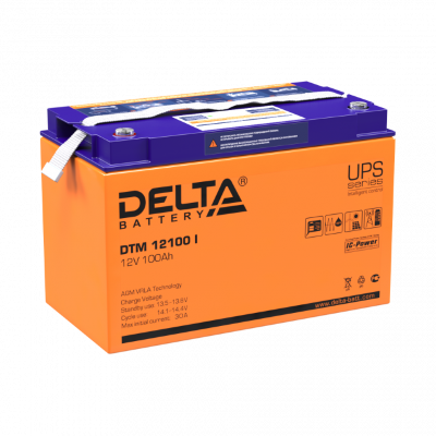 DELTA battery DTM 12100 I универсальная серия аккумуляторов