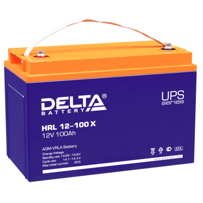 Батареи DELTA HRL 12-100 X