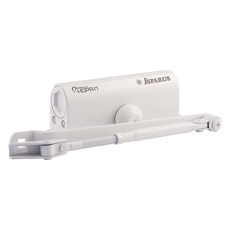 Все Доводчик НОРА-М 430 ISPARUS (от 50 до 110кг) (белый) морозостойкий 17109 видеонаблюдения в магазине Vidos Group