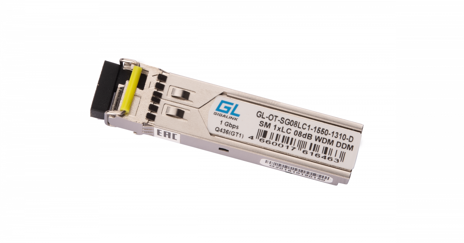 Все GIGALINK GL-OT-SG08LC1-1550-1310-D Модуль  видеонаблюдения в магазине Vidos Group