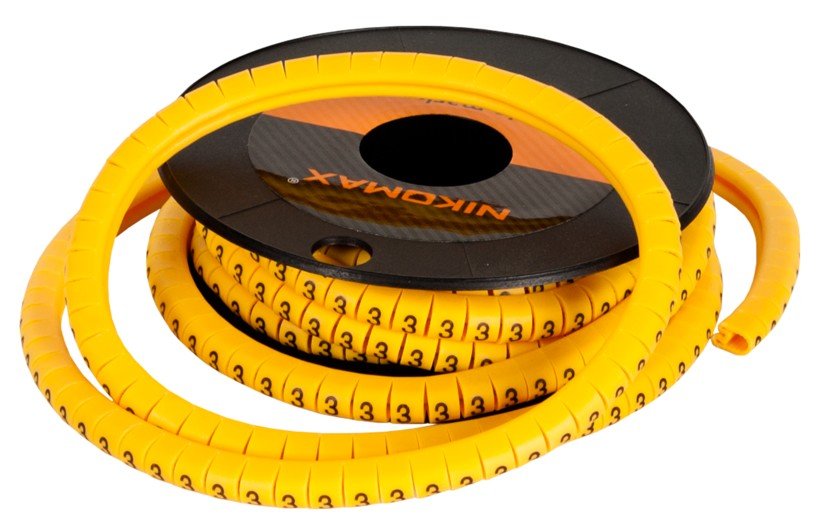 NIKOMAX NMC-CMR-3-YL-500 (500шт) кабель-канал
