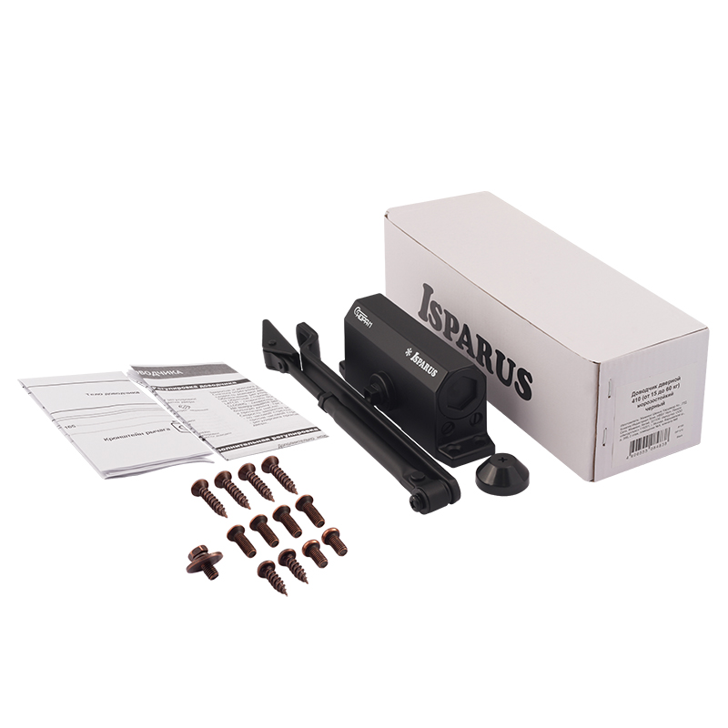Все Доводчик НОРА-М 410 ISPARUS (от 15 до 60кг) (черный) морозостойкий 18356 видеонаблюдения в магазине Vidos Group