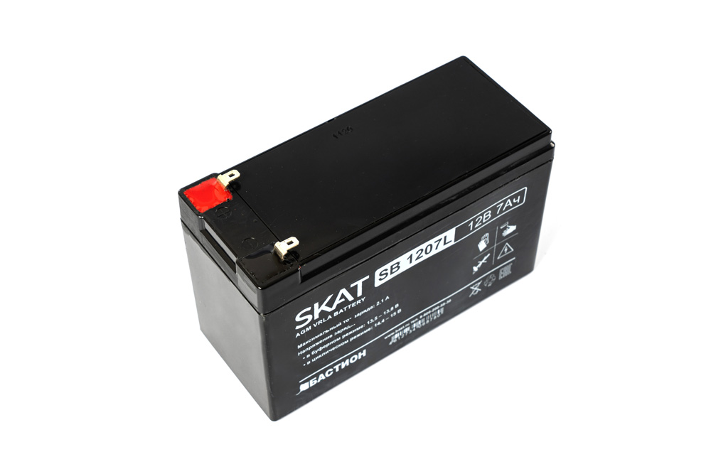 Все Бастион SKAT SB 1207L аккумулятор свинцово-кислотный видеонаблюдения в магазине Vidos Group