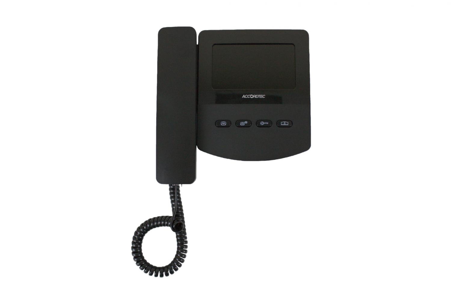 Лучшая цена на AccordTec AT-VD 433C K EXEL (черный) мониторы видеодомофонов купите с доставкой на дом #оставайтесьдома