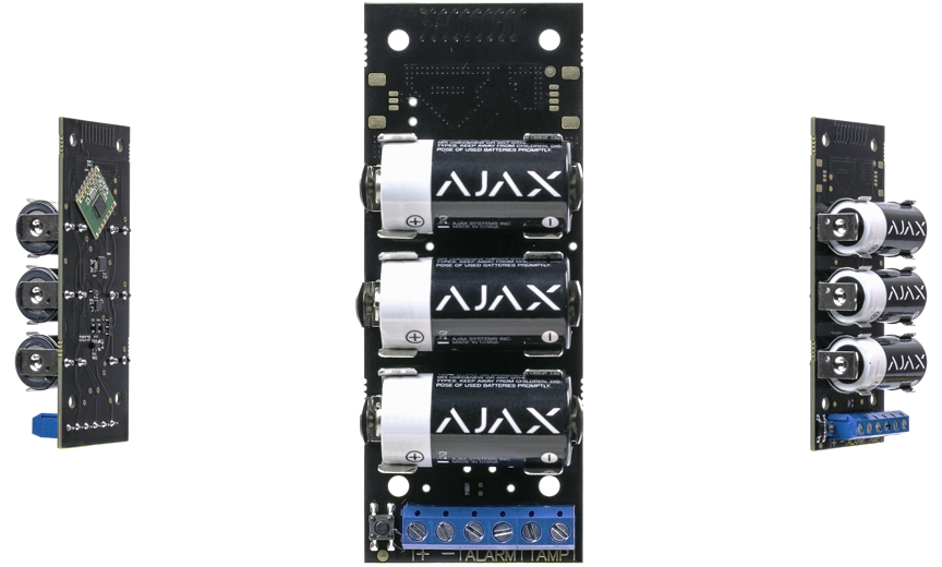 Все Ajax Transmitter беспроводной модуль для датчиков видеонаблюдения в магазине Vidos Group