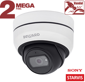 Все Купольная IP камера Beward SV2005DB видеонаблюдения в магазине Vidos Group