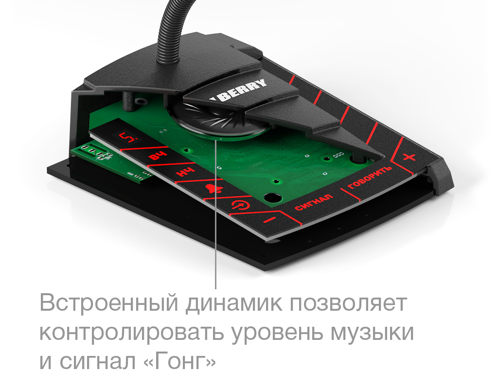 Stelberry F-701 Пульт громкого оповещения