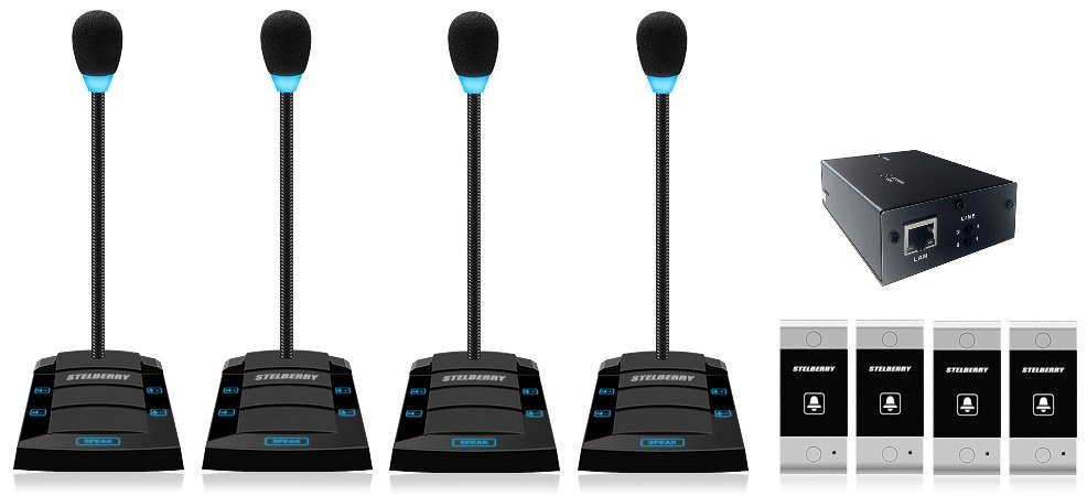 Все STELBERRY SX-425/4 переговорное устройство видеонаблюдения в магазине Vidos Group