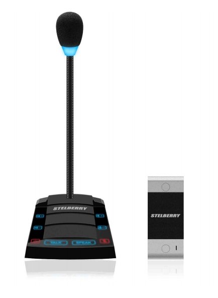 Все Stelberry S-510 цифровое переговорное устройство клиент-кассир видеонаблюдения в магазине Vidos Group