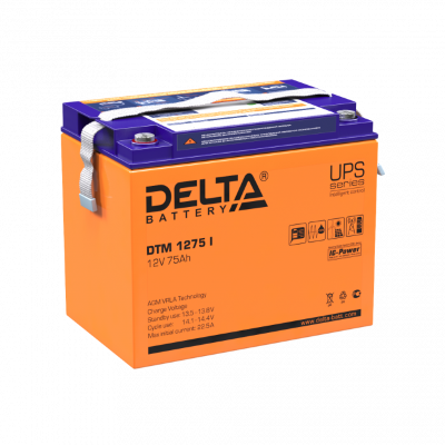 DELTA battery DTM 1275 I универсальная серия аккумуляторов