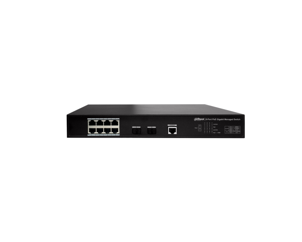 Купить гигабитный коммутатор poe dh-pfs4210-8gt-150 dahua
