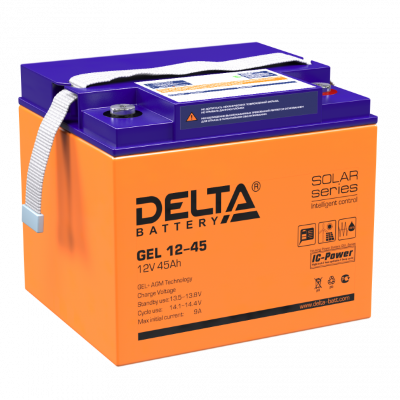DELTA battery GEL 12-45