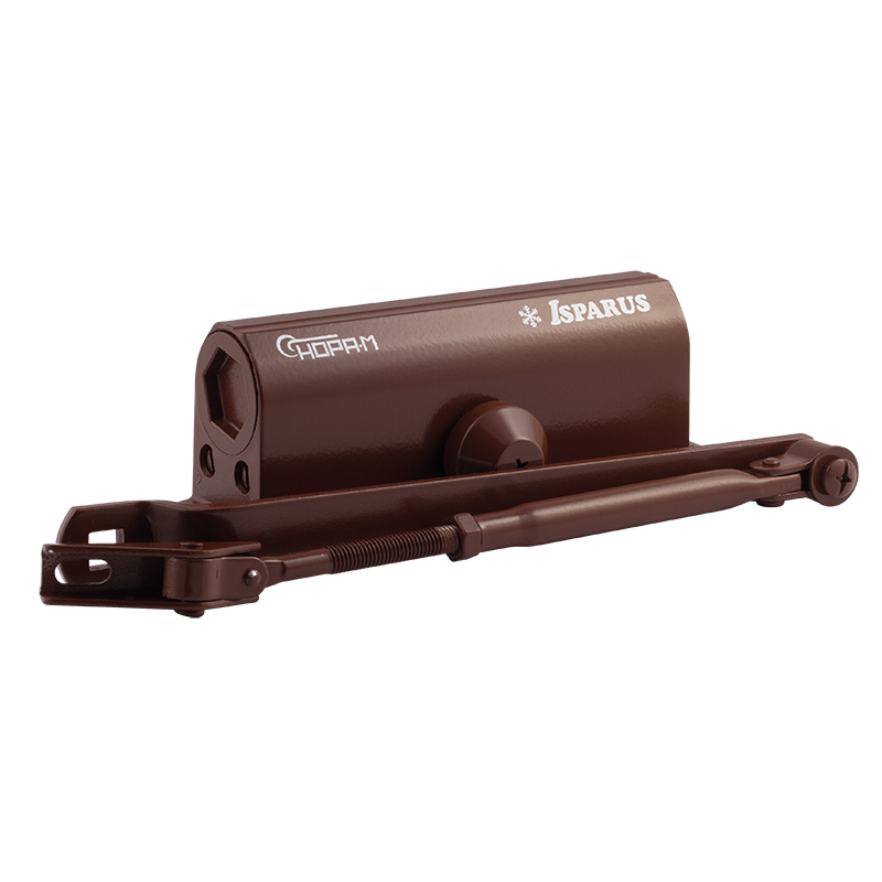 Все Доводчик НОРА-М 420 ISPARUS (от 40 до 90кг) (коричневый) морозостойкий 18722 видеонаблюдения в магазине Vidos Group