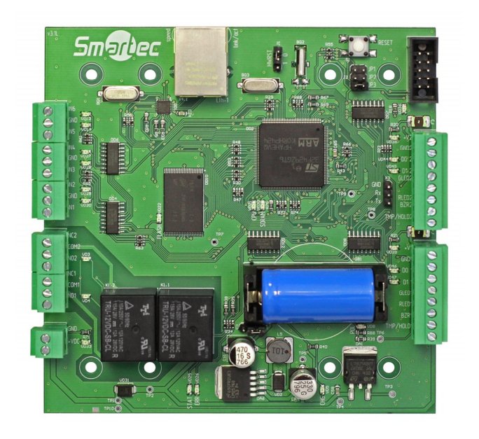 Все Smartec ST-NC221 сетевой контроллер на 2 двери видеонаблюдения в магазине Vidos Group