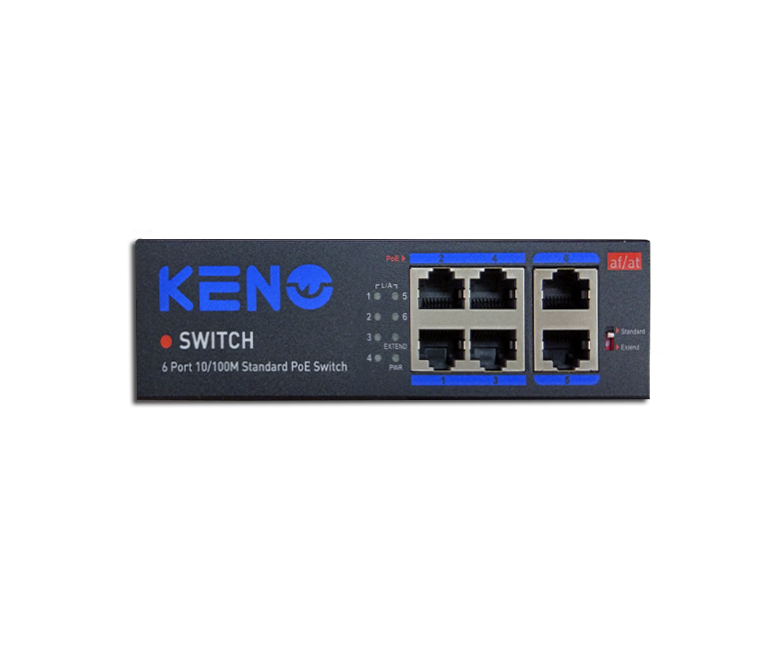 Все Keno KN-SW402POE+ Сетевой коммутатор  видеонаблюдения в магазине Vidos Group