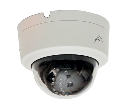Все Fox FX-D2V-IR БЕЛАЯ Куполная IP камера для внутреннего использования видеонаблюдения в магазине Vidos Group