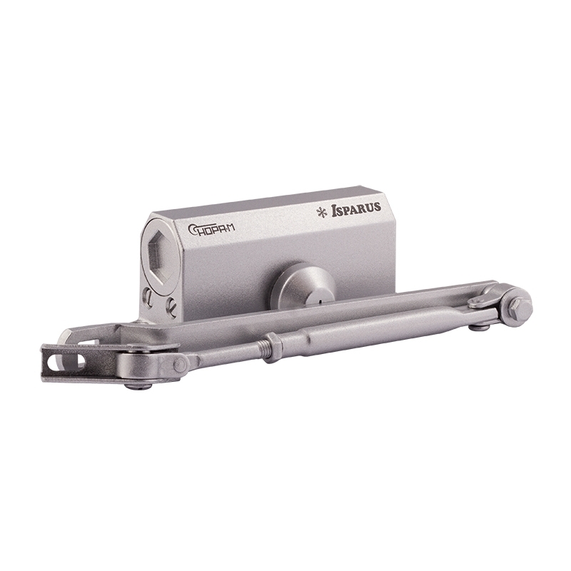 Все Доводчик НОРА-М 410 ISPARUS (от 15 до 60кг) (серебро) морозостойкий 17199 видеонаблюдения в магазине Vidos Group