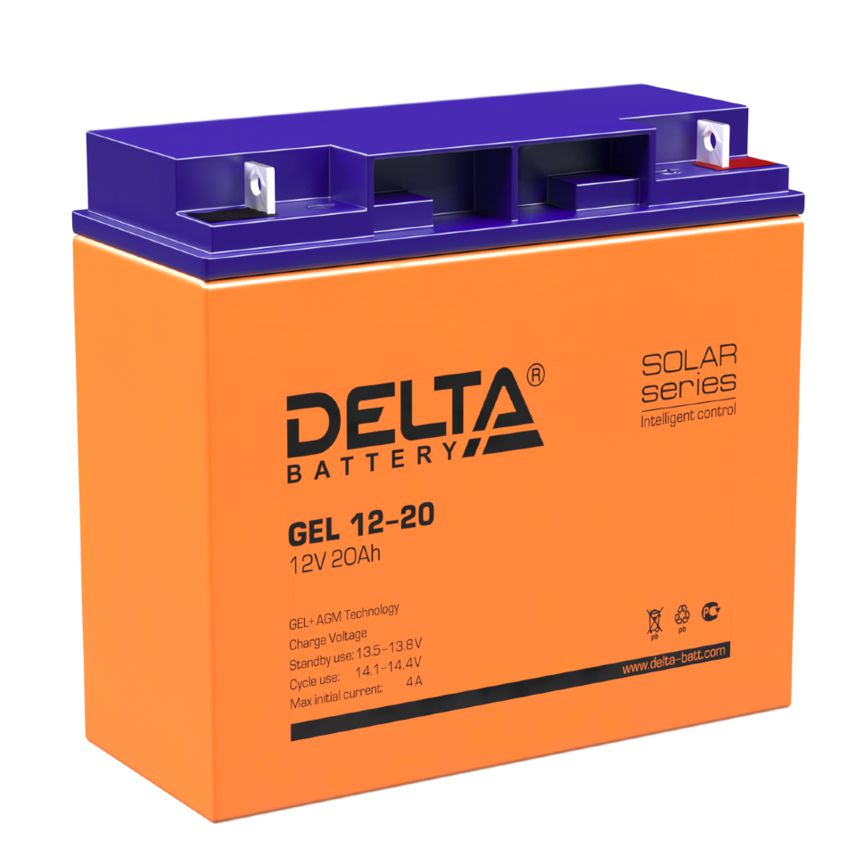 Все DELTA battery GEL 12-20 видеонаблюдения в магазине Vidos Group