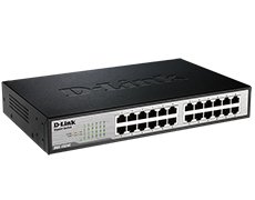 Все D-Link DGS-1024C/A1A коммутатор неуправляемый видеонаблюдения в магазине Vidos Group