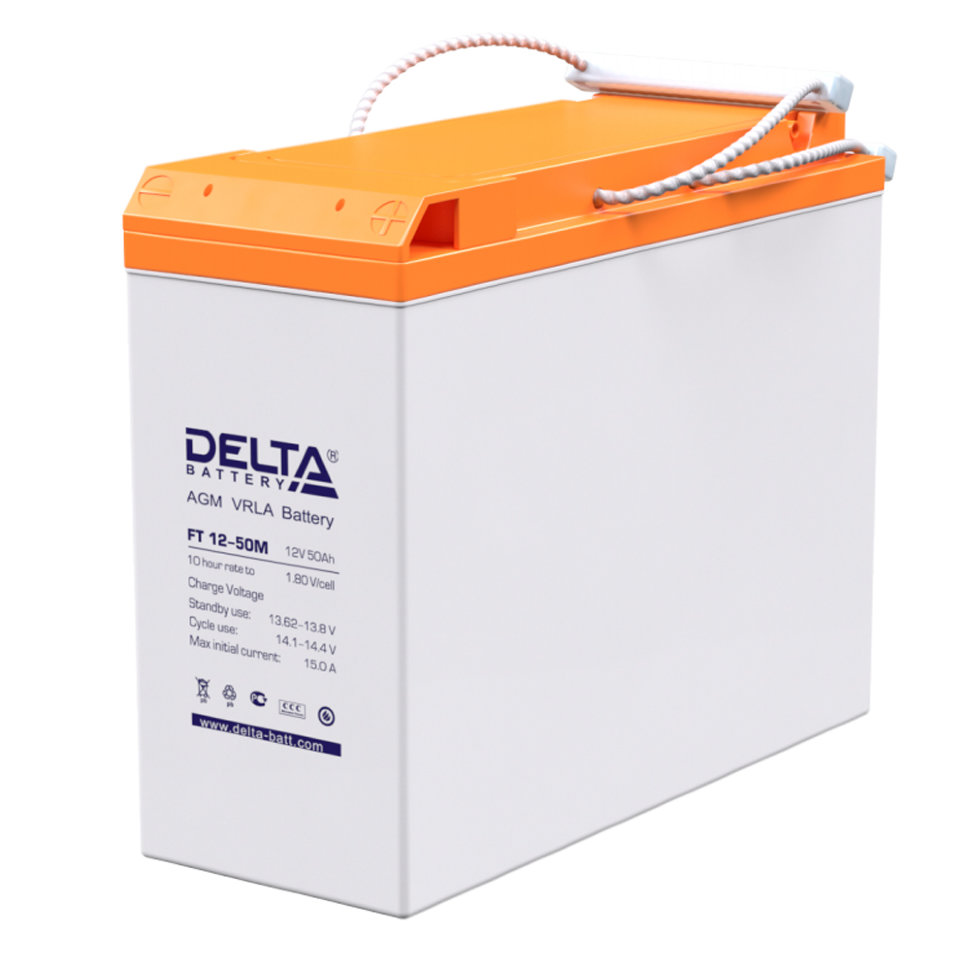 Все DELTA battery FT 12-50 M видеонаблюдения в магазине Vidos Group