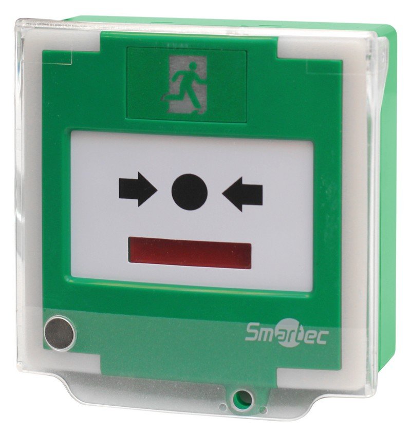 Smartec ST-ER126DMLS-GN устройство разблокировки двери с восстанавливаемой кнопкой активации
