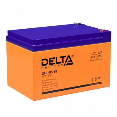 DELTA battery GEL 12-15