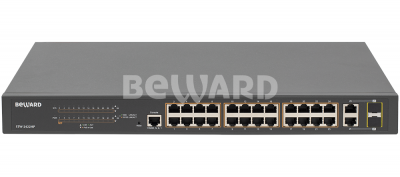 Коммутатор Ethernet с поддержкой PoE Beward STW-2422HP