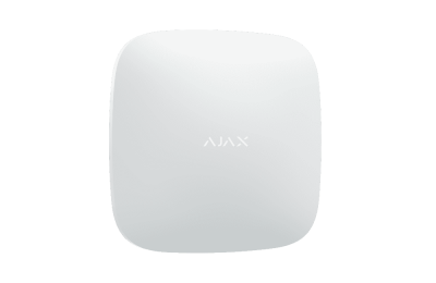Ajax Hub 2 Plus (W) Интеллектуальная централь - 4 канала связи (2SIM, 3G+Ethernet+WiFi)