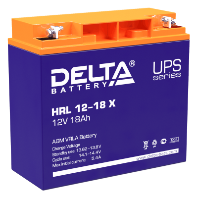 Батареи DELTA HRL 12-18 X