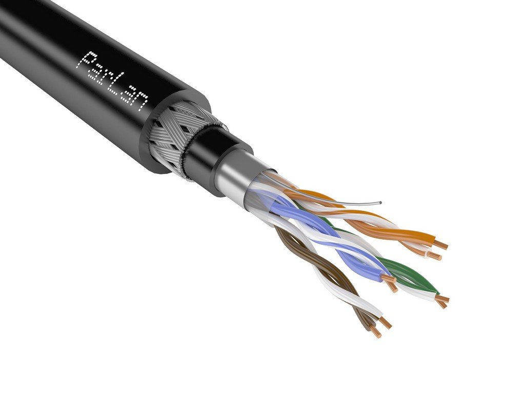 Паритет ParLan ARM PS F/UTP Cat5е 4х2х0,52 ZH нг(А)-HF кабель витая пара (LAN)