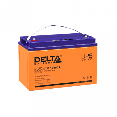 DELTA battery DTM 12100 L