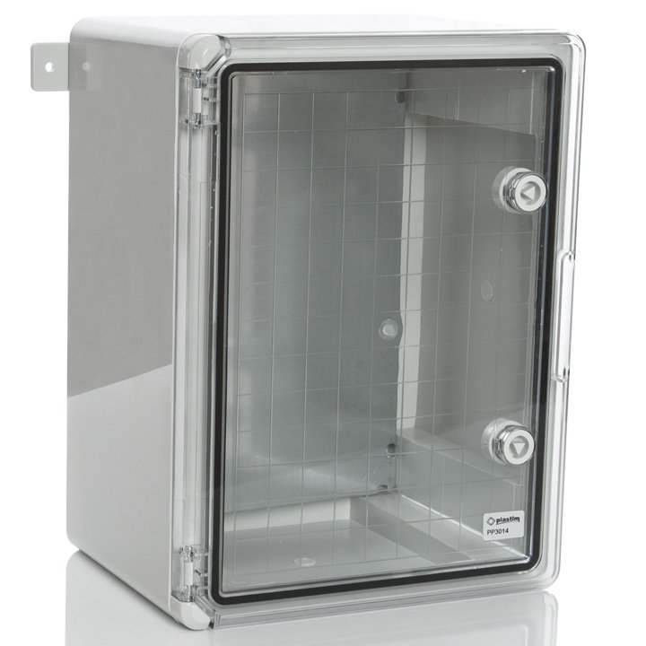 Все PP3014 пластиковый шкаф с прозрачной дверью видеонаблюдения в магазине Vidos Group
