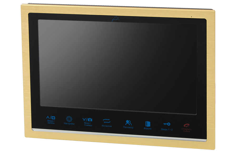 Все Fox FX-HVD100C V2 (РУБИН 10G) AHD 2.0 видеодомофон 10" LCD с памятью SD видеонаблюдения в магазине Vidos Group