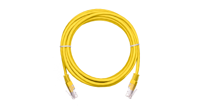 NETLAN EC-PC4UD55B-BC-PVC-030-YL-10 коммутационный шнур